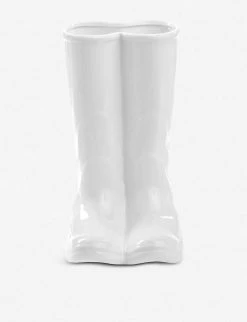 SELETTI Porcelain Rain Boots Umbrella Stand 36cm