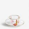 Seletti Wears TOILETPAPER Tongue Printed Glass Coffee Set