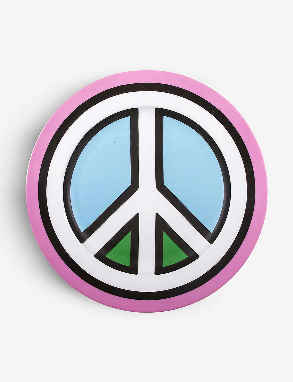 SELETTI Studio Job Blow Peace Porcelain Plate 27cm 3 SELETTI Studio Job Blow Peace Porcelain Plate 27cm