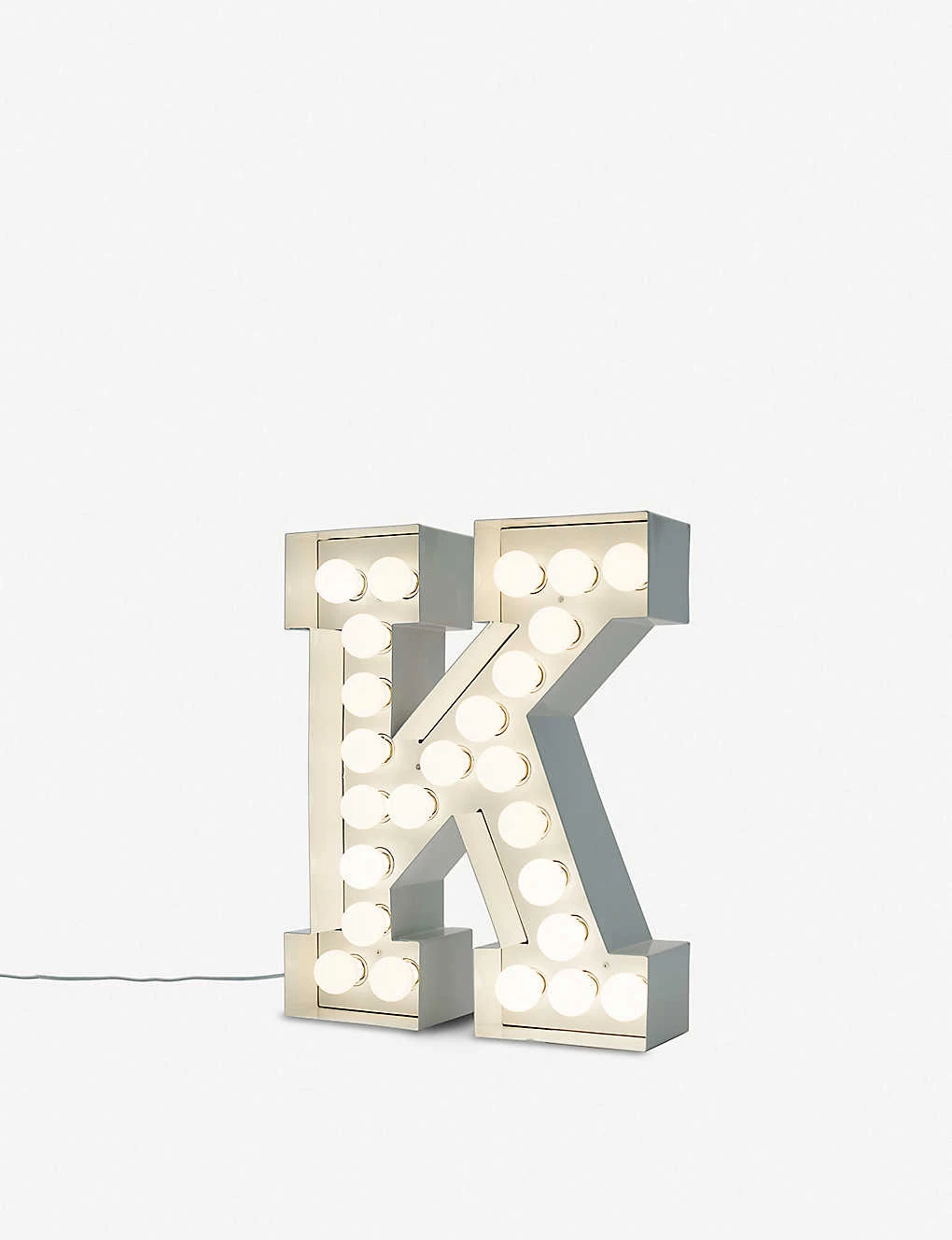SELETTI Vegaz K Alphabet Lamp 60cm 4 SELETTI Vegaz K Alphabet Lamp 60cm - Imagen 2