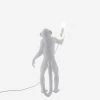 SELETTI Standing Monkey Resin Outdoor Lamp