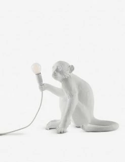 SELETTI Monkey Sitting Resin Lamp 34cm -SELETTI Cheap Deals unnamed file 1077