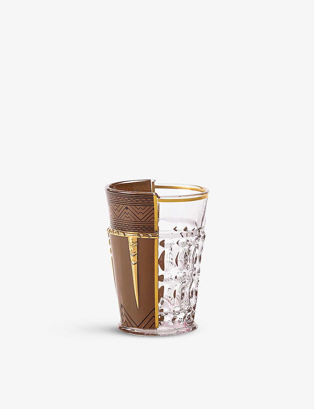 SELETTI Rodina Hybrid Patterned Glasses Set Of Three 4 SELETTI Rodina Hybrid Patterned Glasses Set Of Three - Imagen 2