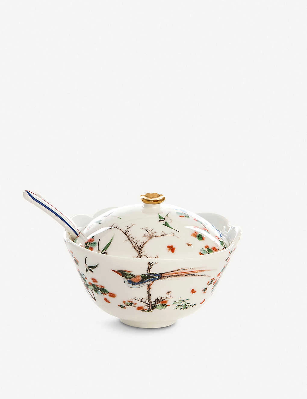 SELETTI Hybrid Maurilia Printed Porcelain Sugar Bowl 12cm 6 SELETTI Hybrid Maurilia Printed Porcelain Sugar Bowl 12cm - Imagen 4