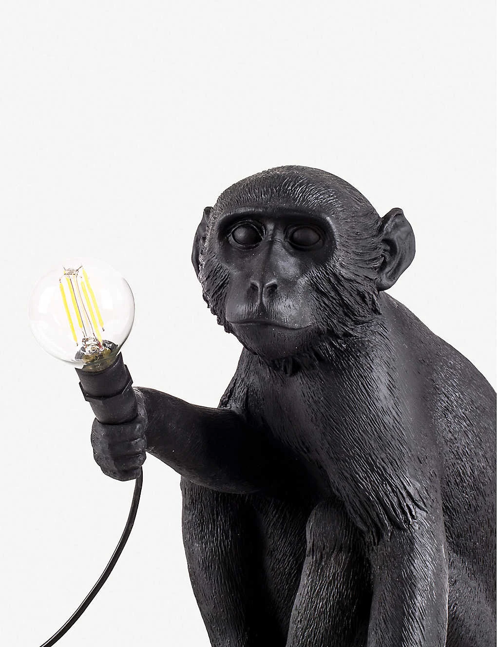 SELETTI Sitting Monkey Resin Outdoor Lamp 42cm 5 SELETTI Sitting Monkey Resin Outdoor Lamp 42cm - Imagen 3