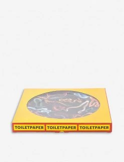 Seletti Wears Toiletpaper Porcelain Snake Plate 27cm