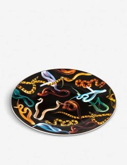 Seletti Wears Toiletpaper Porcelain Snake Plate 27cm -SELETTI Cheap Deals unnamed file 1119