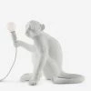 SELETTI Sitting Monkey Resin Lamp 34cm