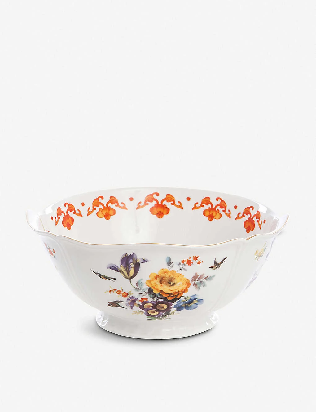 SELETTI Hybrid Ersilia Bone China Porcelain Salad Bowl 27cm 4 SELETTI Hybrid Ersilia Bone China Porcelain Salad Bowl 27cm - Imagen 2