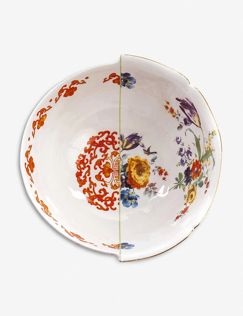 SELETTI Hybrid Ersilia Bone China Porcelain Salad Bowl 27cm 5 SELETTI Hybrid Ersilia Bone China Porcelain Salad Bowl 27cm - Imagen 3