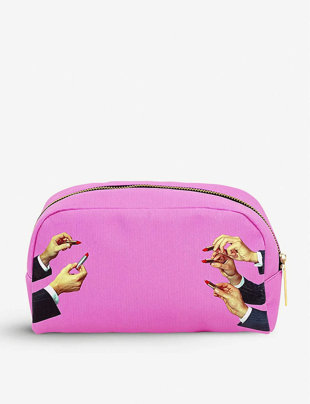 SELETTI Toiletpaper Lipstick-print Faux-leather Beauty Case 3 SELETTI Toiletpaper Lipstick-print Faux-leather Beauty Case