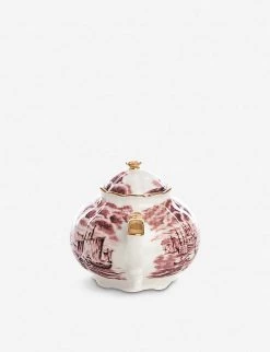 SELETTI Smeraldina Hybrid Printed Porcelain Teapot