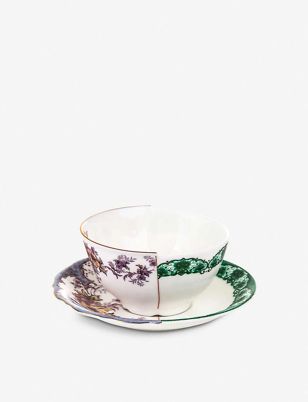SELETTI Isidora Hybrid Porcelain Teacup And Saucer 4 SELETTI Isidora Hybrid Porcelain Teacup And Saucer - Imagen 2