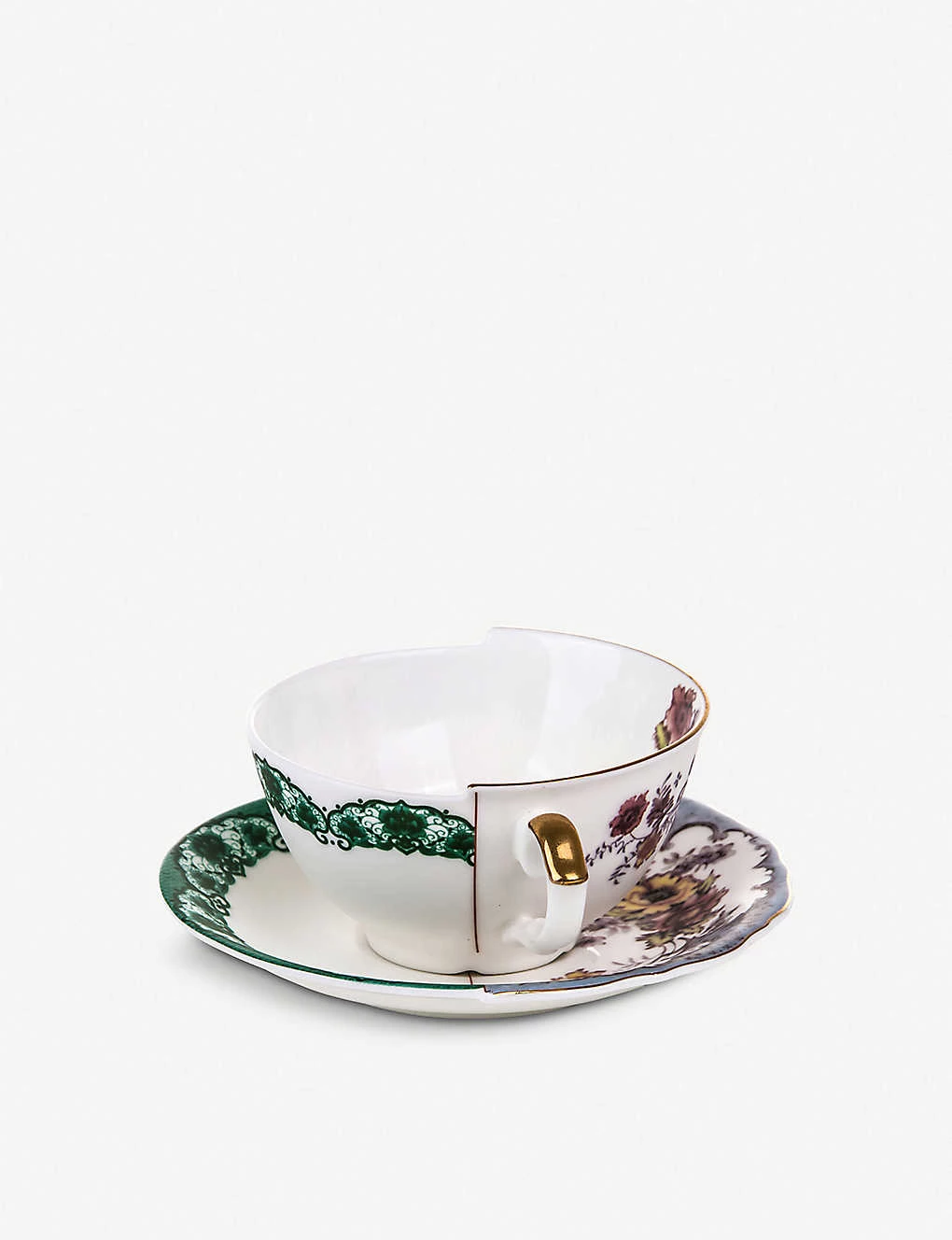 SELETTI Isidora Hybrid Porcelain Teacup And Saucer 5 SELETTI Isidora Hybrid Porcelain Teacup And Saucer - Imagen 3