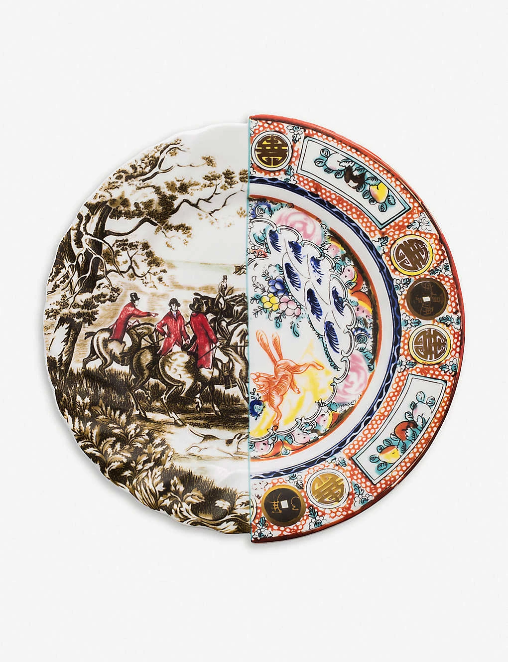 SELETTI Eusapia Hybrid Porcelain Dinner Plate 27.5cm 3 SELETTI Eusapia Hybrid Porcelain Dinner Plate 27.5cm - Imagen 2