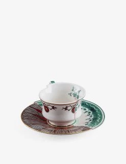 SELETTI Hybrid Chucuito Porcelain Coffee Cup And Saucer -SELETTI Cheap Deals unnamed file 128