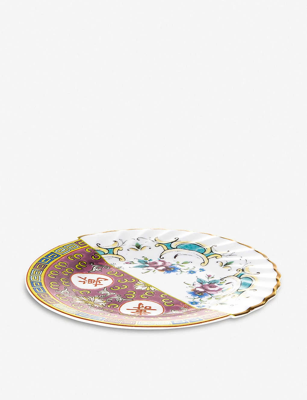 SELETTI Hybrid Eudossia Printed Porcelain Fruit Plate 20cm 3 SELETTI Hybrid Eudossia Printed Porcelain Fruit Plate 20cm