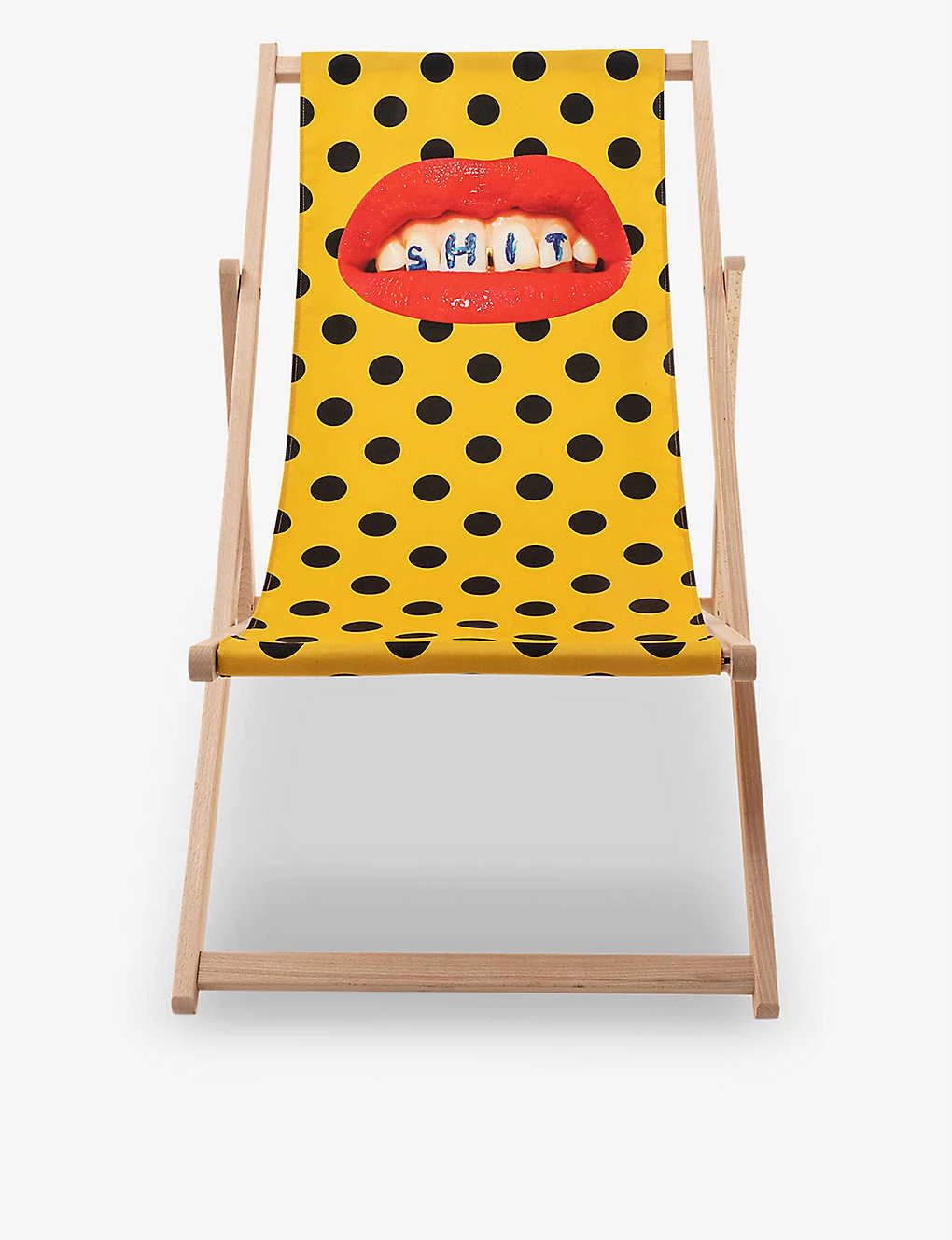 Seletti Wears Toiletpaper Sh*t Foldable Deckchair 87cm X 58cm 4 Seletti Wears Toiletpaper Sh*t Foldable Deckchair 87cm X 58cm - Imagen 2