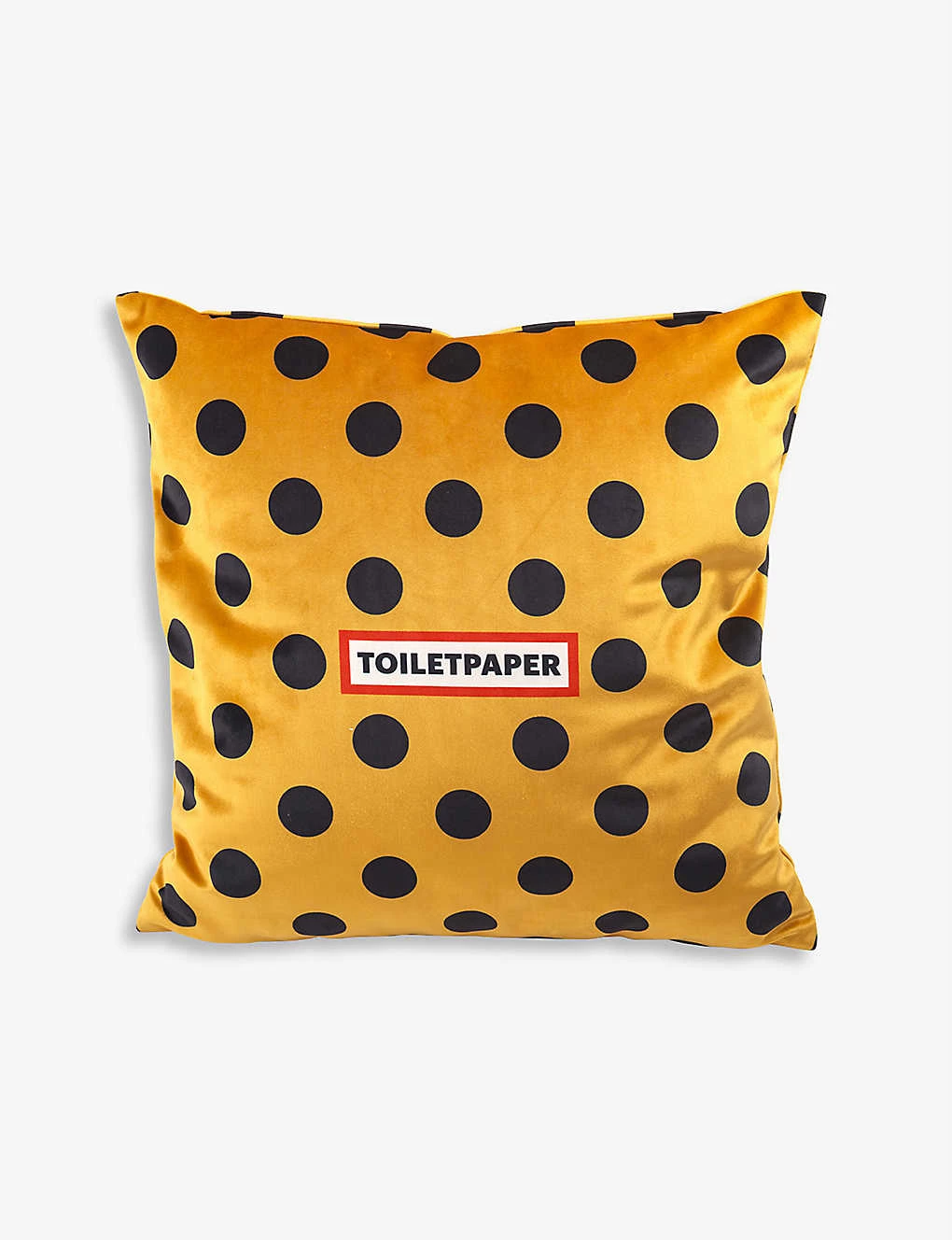 SELETTI Sh*t Graphic-print Woven Cushion Cover 50cm X 50cm 4 SELETTI Sh*t Graphic-print Woven Cushion Cover 50cm X 50cm - Imagen 2
