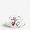 Seletti Wears TOILETPAPER I Love You Printed Glass Coffee Set