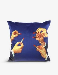 Seletti Wears TOILETPAPER Lipstick Cushion Cover 50cm X 50cm