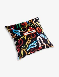 Seletti Wears TOILETPAPER Snakes Cushion Cover 50cm X 50cm -SELETTI Cheap Deals unnamed file 167