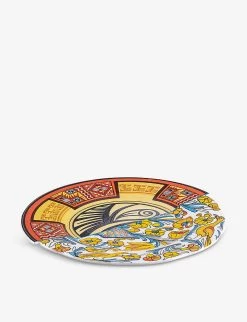 SELETTI Hybrid Huaricanga Bone-china Dessert Plate 20cm