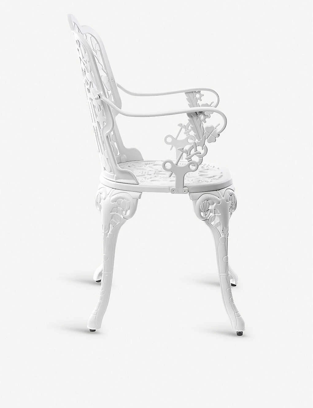 SELETTI Industry Cast Aluminium Chair 94cm White 5 SELETTI Industry Cast Aluminium Chair 94cm White - Imagen 3