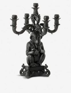 SELETTI Burlesque Polyresin Candle Holder 48cm