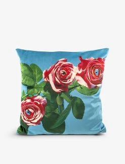 Seletti Wears TOILETPAPER Roses Cushion Cover 50cm X 50cm