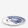SELETTI Hybrid Fillide Printed Porcelain Soup Plate 25.4cm