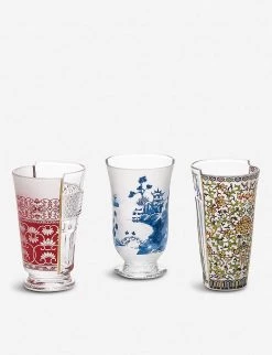 SELETTI Clarice Hybrid Cocktail Glasses Set Of Three -SELETTI Cheap Deals unnamed file 220
