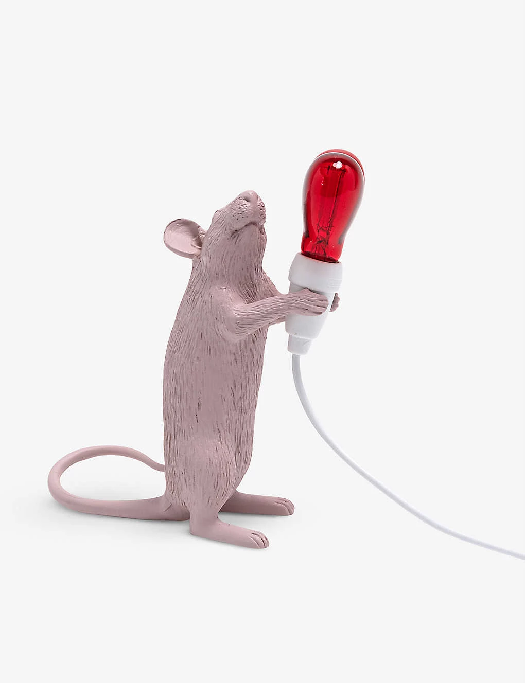 SELETTI Heart-bulb Resin Mouse Lamp 14.5cm 3 SELETTI Heart-bulb Resin Mouse Lamp 14.5cm