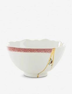 SELETTI Kintsugi N1 Porcelain And 24ct Gold Bowl 15.2cm -SELETTI Cheap Deals unnamed file 244