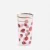 SELETTI Toiletpaper Printed Glass Tumbler 13cm