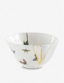 SELETTI Kintsugi N2 Porcelain And 24ct Gold Bowl 15.2cm -SELETTI Cheap Deals unnamed file 265