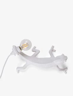 SELETTI Chameleon Going Down Resin Lamp 17cm