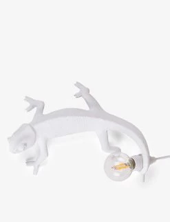 SELETTI Chameleon Going Up Resin Lamp 21cm