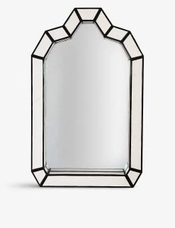 SELETTI Cut 'N' Paste Contrast-trim Glass And Recycled-cardboard Mirror