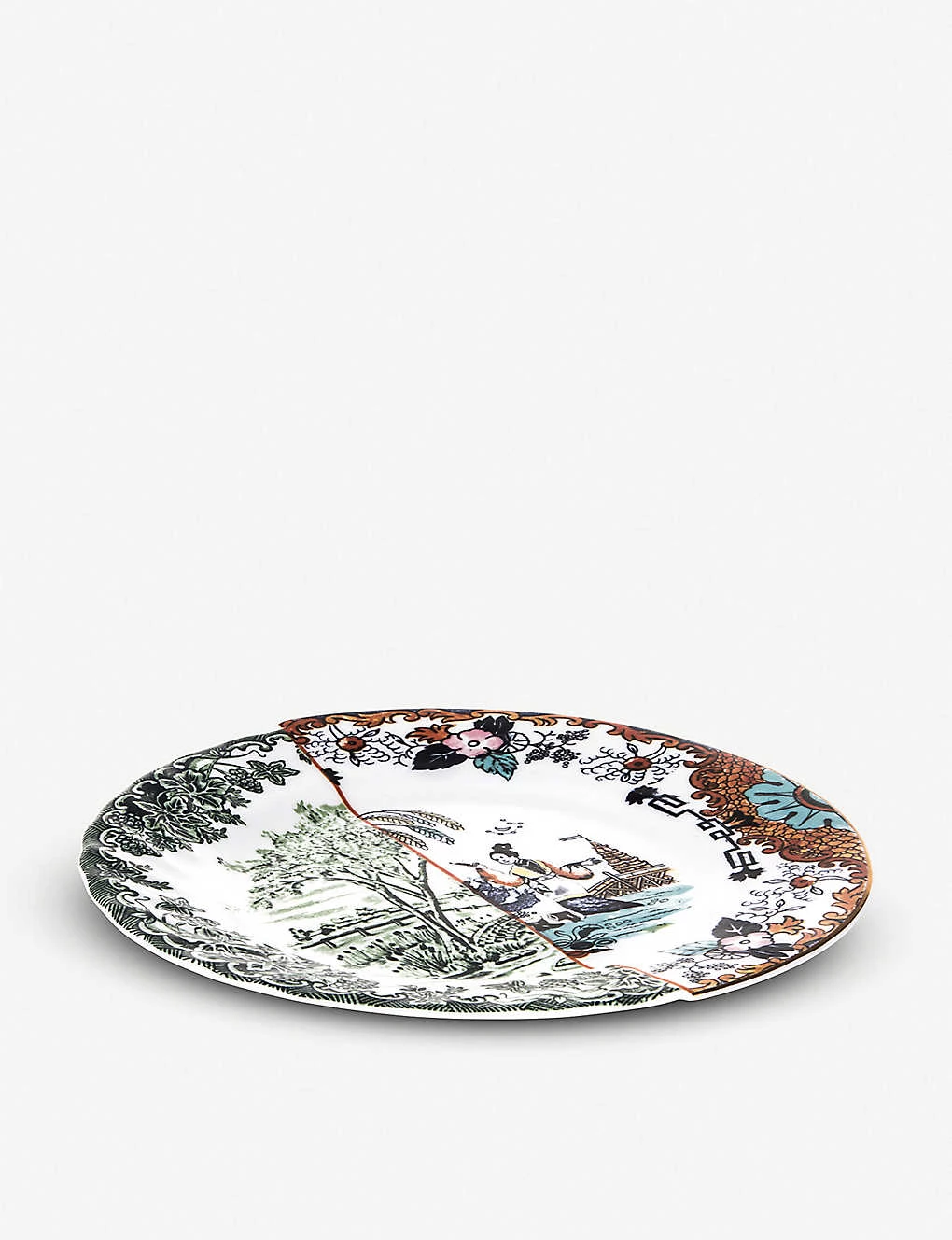 SELETTI Ipazia Hybrid Porcelain Dinner Plate 27.5cm 3 SELETTI Ipazia Hybrid Porcelain Dinner Plate 27.5cm