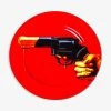 Seletti Wears TOILETPAPER Revolver Porcelain Plate 27cm