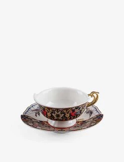 SELETTI Hybrid Kannauj Porcelain Teacup And Saucer