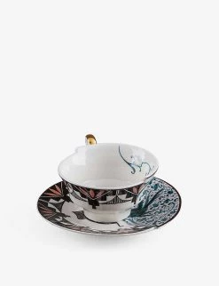 SELETTI Hybrid Aspero Porcelain Teacup And Saucer -SELETTI Cheap Deals unnamed file 324