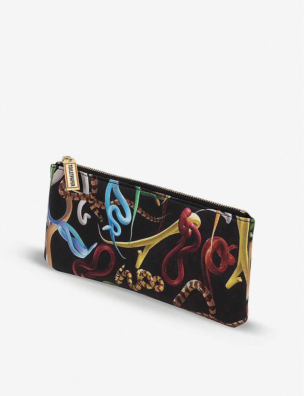 Seletti Wears Toiletpaper Snake-print Faux-leather Pencil Case 21cm X 9cm 4 Seletti Wears Toiletpaper Snake-print Faux-leather Pencil Case 21cm X 9cm - Imagen 2