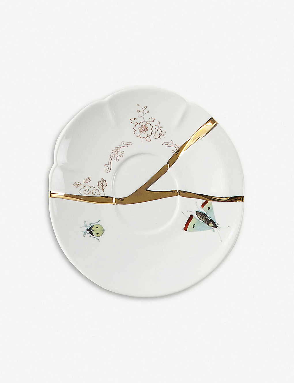 SELETTI Kintsugi N2 Porcelain Coffee Cup And Saucer 3 SELETTI Kintsugi N2 Porcelain Coffee Cup And Saucer