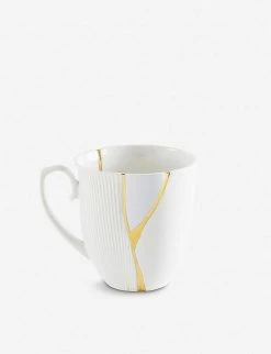 SELETTI Kintsugi N2 Porcelain Mug