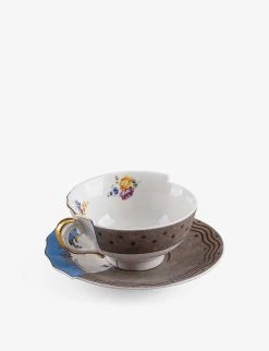 SELETTI Hybrid Kerma Porcelain Teacup And Saucer -SELETTI Cheap Deals unnamed file 384
