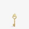 SELETTI Passion Key Gold-tone Porcelain Decoration 50cm