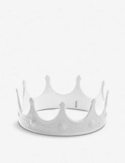 SELETTI Crown Porcelain Ornament