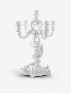 SELETTI Burlesque Mermaid Resin Candle Holder 48cm